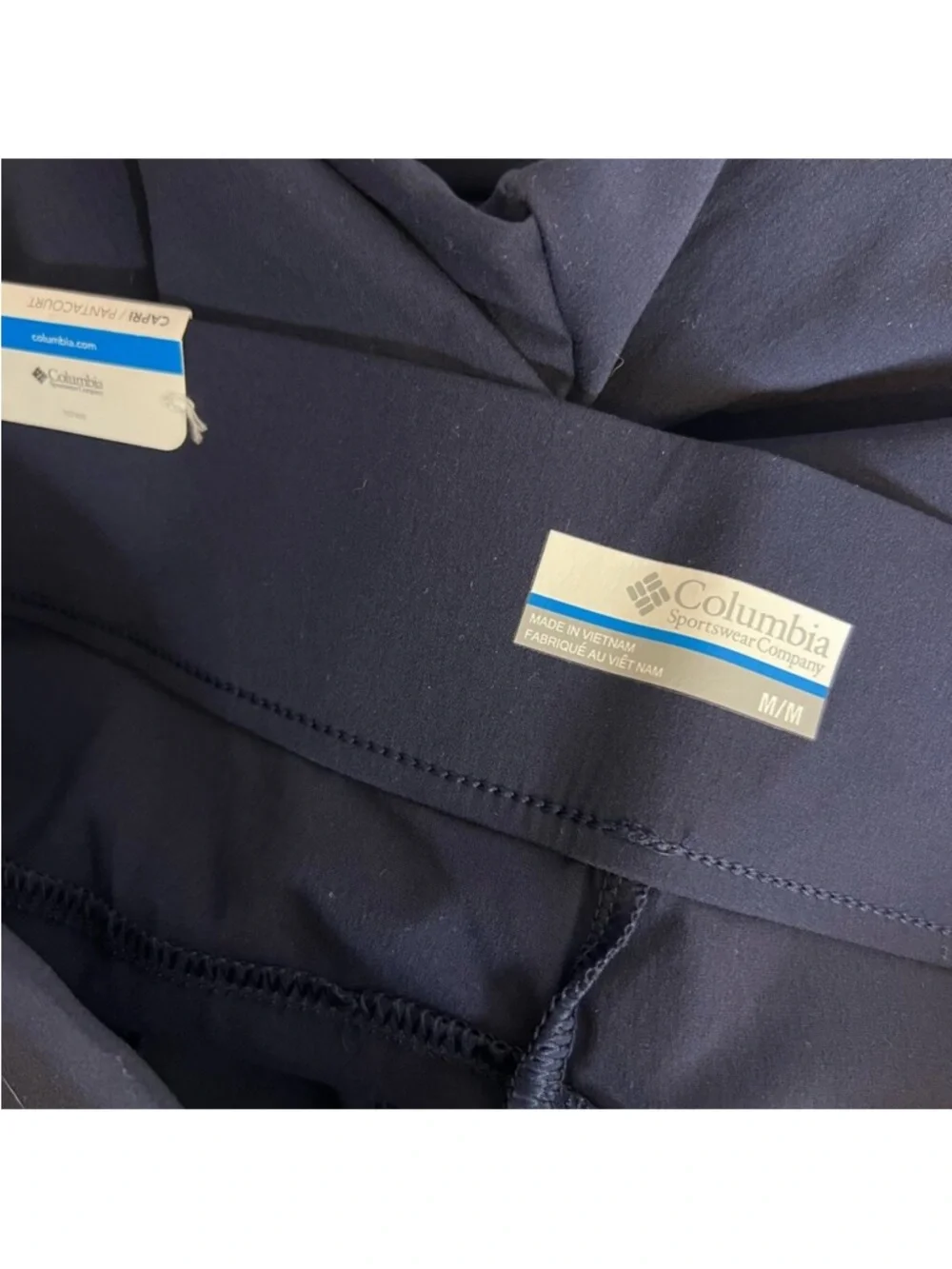 Columbia pantacourt anytime casual capri Navy NWT - Picture 3 of 4